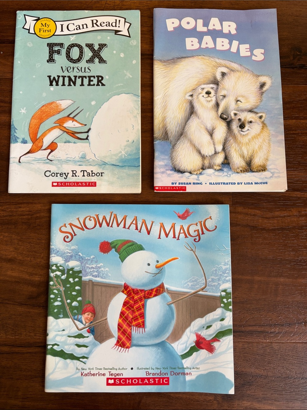 Lot of 3- scholastic children books